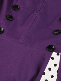 Retro A Line Tea Party Dress Detail View