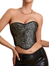 Women Renaissance Lace Up Corset Model View