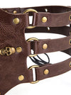 Medieval Mercenary Corset Belt Back View