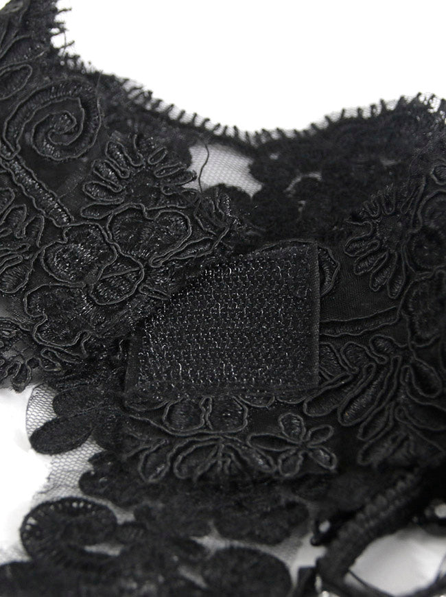 Grunge Goth Accessories Choker Necklace Detail View