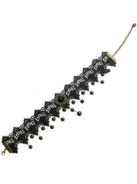 Victorian Gothic Adjustable Floral Lace Necklaces Collar Cosplay Accessories