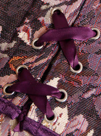 Strapless Corset Ren Faire Corset Detail View