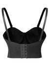 Colorful Beaded Concert Ready Midnights Outfits Clubwear Bra Top Back View