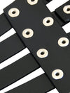Steampunk Elastic Rivets Waistband Waist Cincher Corset Belt Detail View