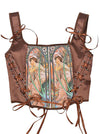 Renaissance Bodice Medieval Corset Detail View