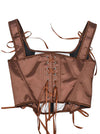 Women Corset Top with Straps Stays Corset Detail View