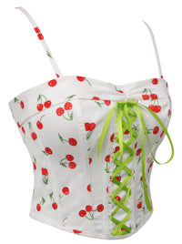 Boned Backless Bustier Bra Top Back View