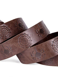 Medieval Belt with Half Ring Closure Back View