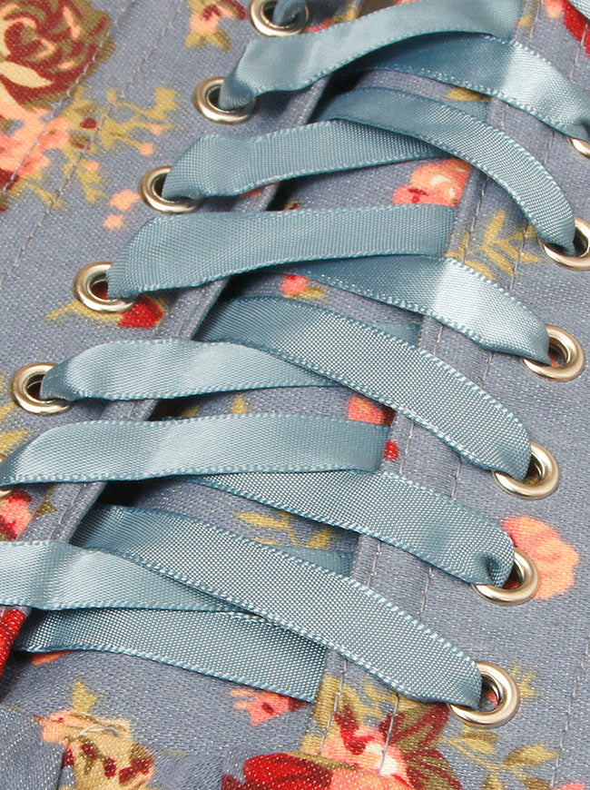 Hochzeitsgast-Schnürkleid Detailansicht