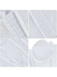 Y2K Corset Style Top See Through Corset Top for Concert Detail View