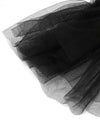 Elegant Long Fingerless Mesh Sheer Gloves Detail View