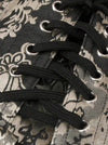 Sweetheart Neckline Halter Corset Dress Detail View