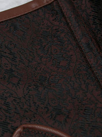 Fashion Burlesque Cosplay Party High Quality Casual Strapless Lace Up Underbust Corset Tops Detail View