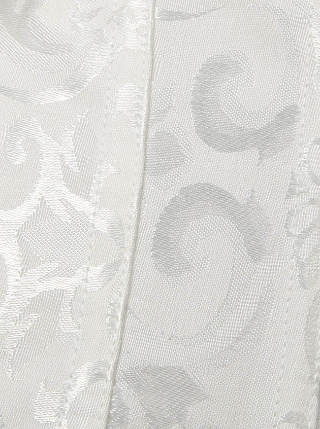 Hochzeitskorsetts mit Kunststoffstäbchen Detailansicht