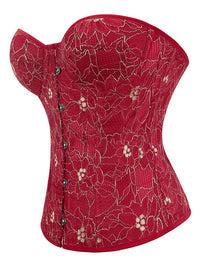 Haut corset vintage à la mode pour femmes, vue latérale