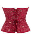 Victorian Corset Bustier Top Back View