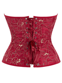Bustier corset victorien vue arrière