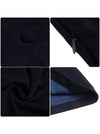 Bow Tie Neck Business Work Dress Detail View