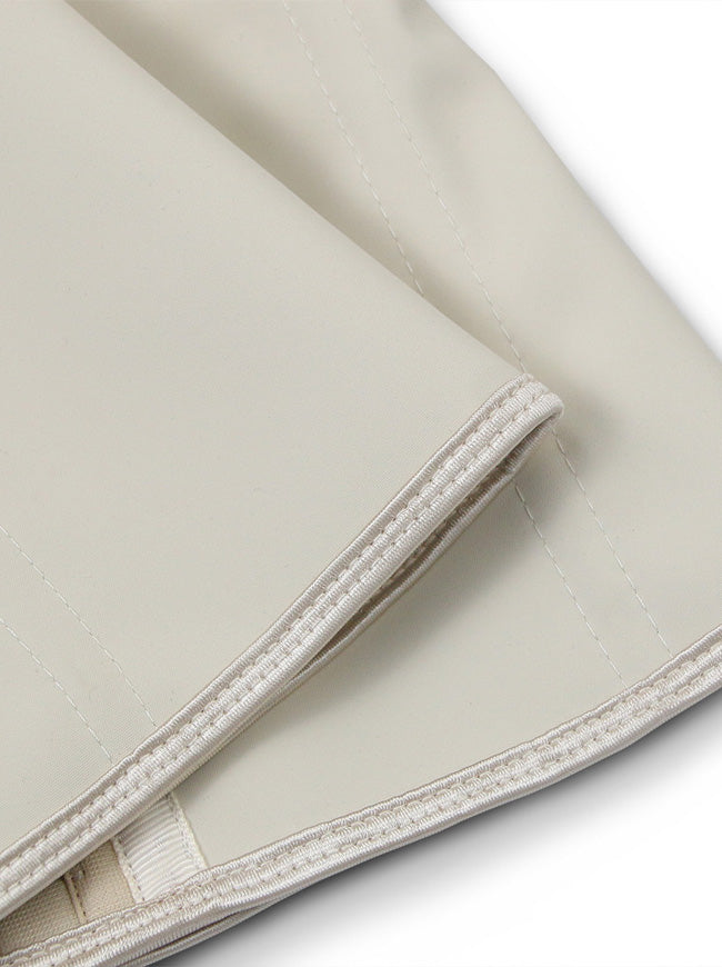 High Quality Casual All-match Apricot Latex Steel Boned Waist Training Underbust Vest Corset Tops Detail View