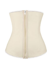 Latex Underbust Waist Training  With Zipper