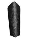 Charmian Medieval Leather Gauntlet Wristband Wrist Armor Viking Vambrace Archery Bracers Black Main Image