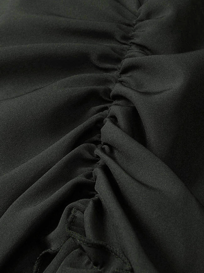 Medieval Steampunk Pirate Skirt Detail View