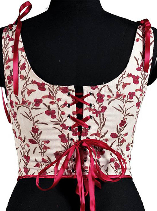 Women VintageVest Back View