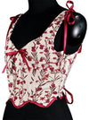 Corsets Victorian Bustier Top Detail View