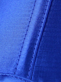 Halloween Busk Royalblau Gothic Elegantes kurzes Oberteil mit Schnürung am Rücken Clubwear Tanz Renaissance Unterbrustkorsett