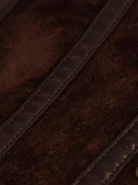 Steampunk Gothic Costume Accessories Leather Jacket Shrug Shoulder Armor Detail View-3