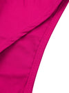 Hot Pink Fashion Swing Dresses Detail View