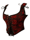 Womens Fairy Cottagecore Corset Back View
