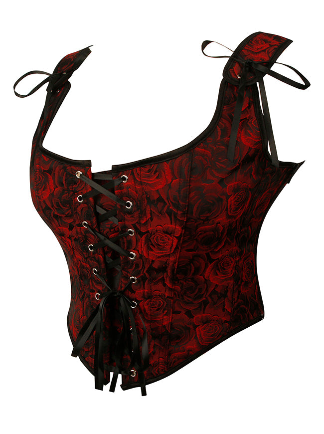 Womens Fairy Cottagecore Corset Back View