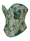 Vintage Flower Renaissance Corset Top Back View