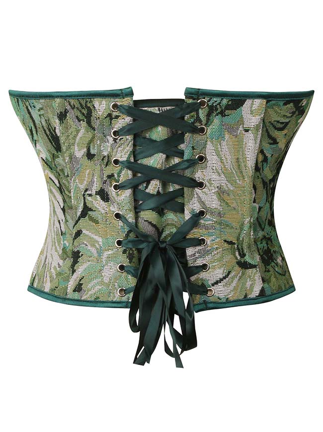 Fashion Strapless Overbust Push Up Corset Detail View