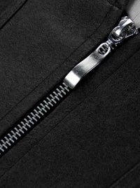 Steampunk القوطية مشد بوستير البلاستيك والجلود الجوفاء مع الأشرطة الكتف