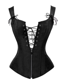 Renaissance Vintage Bustier Korsett Top mit Schnürung Hauptbild