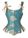 Vintage Medieval Victorian Renaissance Waist Training Corset Main View