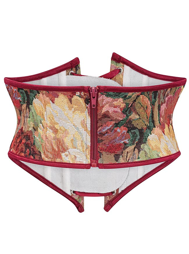 Waist Cincher Belt Costume Corset Renaissance Fair Medieval Detail View