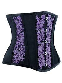 Steampunk Vintage Steel Boned Unterbrust Taille Cincher Korsett