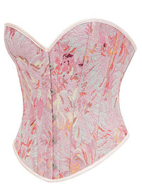 Renaissance Strapless Costume Corset Detail View