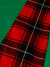 Fancy Green Plus Size Midi Dress Detail View