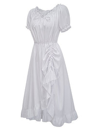 Chemise Renaissance Dresses for Women Vacation Side View