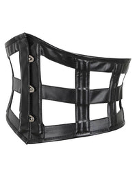 Women Corset Waist Belts Back Lace-Up Design Back View