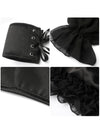Victorian Sheer Bolero Shrug Gothic Costume Shrug Detail View