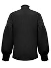 Men Pirate Blouse Victorian Costume Back View