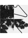 Black Lace Choker Necklaces for Women Victorian Detail View