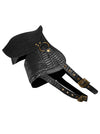 Charmian Women's Gothic Medieval PU Leather Single Shoulder Armor Costume Accessories Black Main Image