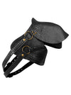 Women Steampunk Shoulder Armor Side View