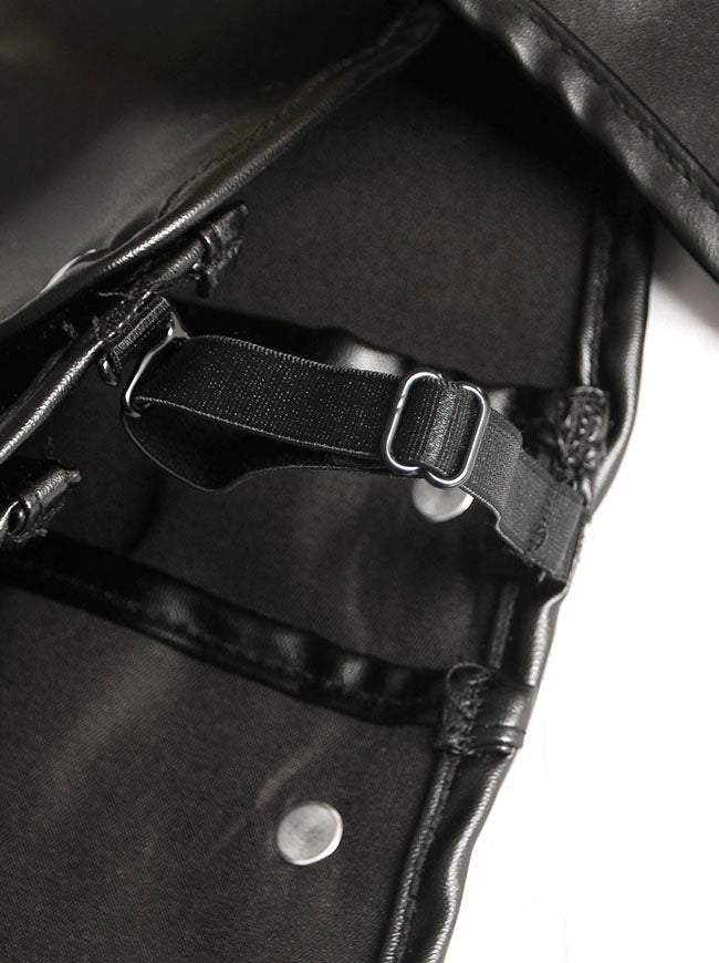 Women Leather Arm Guards Steampunk Accessories Detail View